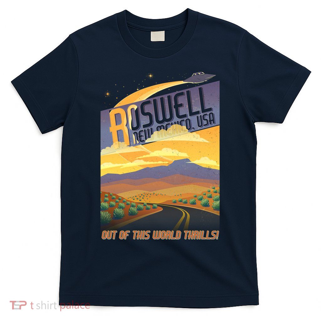 Roswell New Mexico Travel Poster T-Shirt
