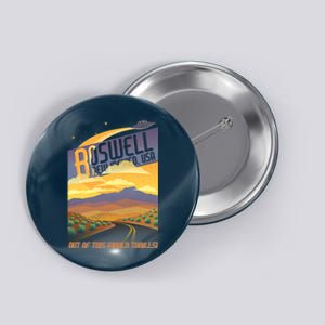 Roswell New Mexico Travel Poster Button