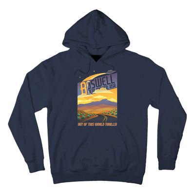 Roswell New Mexico Travel Poster Tall Hoodie