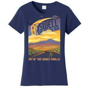 Roswell New Mexico Travel Poster Women's T-Shirt