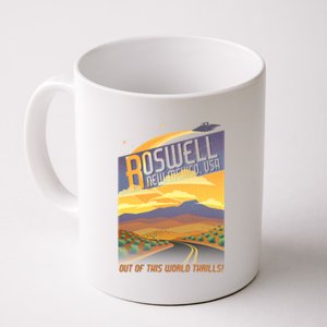 Roswell New Mexico Travel Poster Coffee Mug