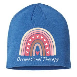 Rainbow Occupational Therapy Gift Cute Pink Boho Chic Ot Gift Sustainable Beanie