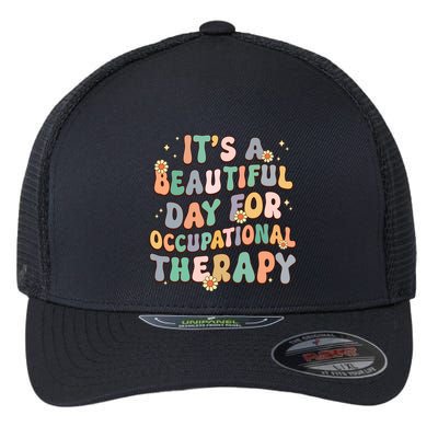 Retro Occupational Therapy Flexfit Unipanel Trucker Cap