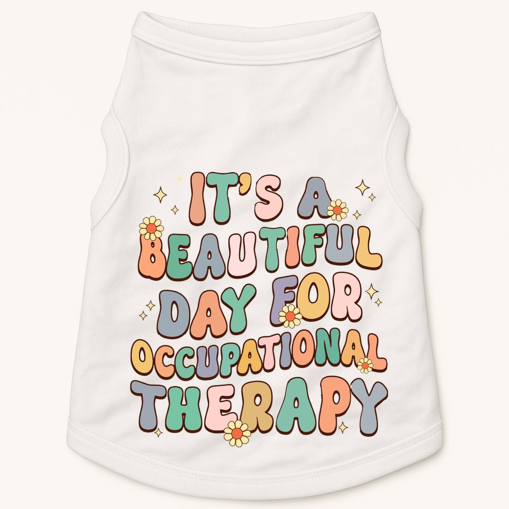 Retro Occupational Therapy Doggie Tank