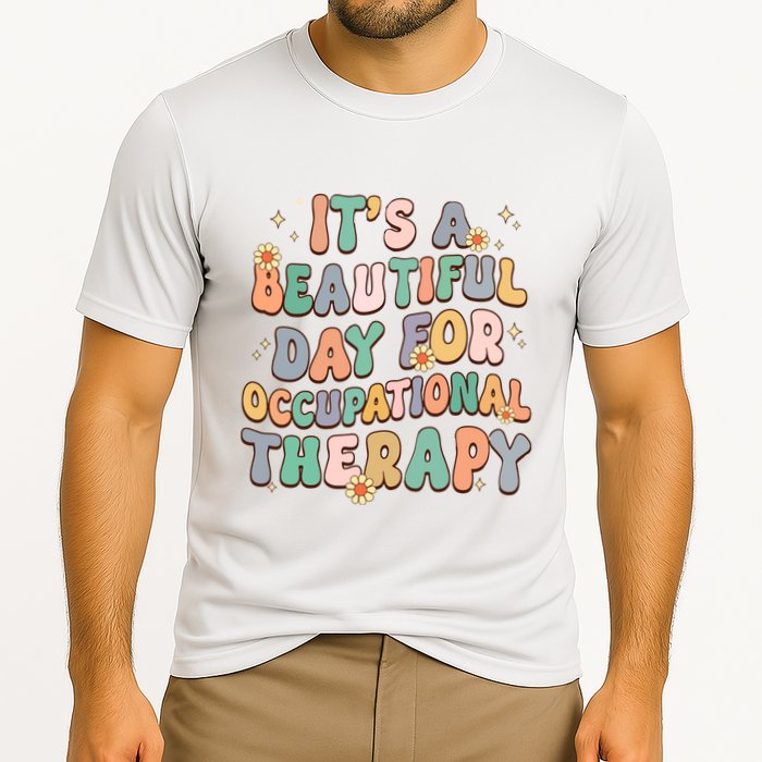 Retro Occupational Therapy Cooling Performance Crew T-Shirt