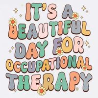 Retro Occupational Therapy Button