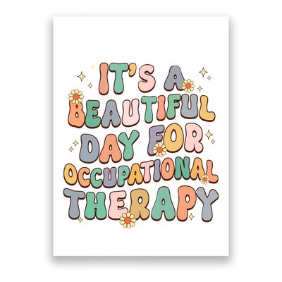 Retro Occupational Therapy Poster