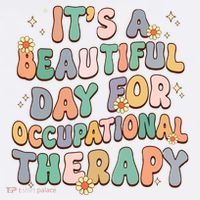 Retro Occupational Therapy Baby Bodysuit
