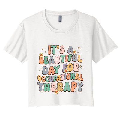 Retro Occupational Therapy Crop Top