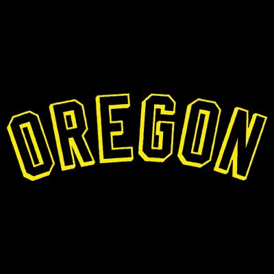 Retro Oregon Throwback Yellow Oregon Kids T-Shirt