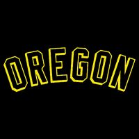 Retro Oregon Throwback Yellow Oregon Kids 16 in Basic Backpack