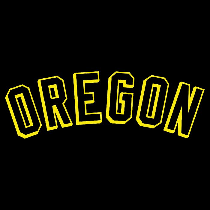 Retro Oregon Throwback Yellow Oregon Kids 16 in Basic Backpack