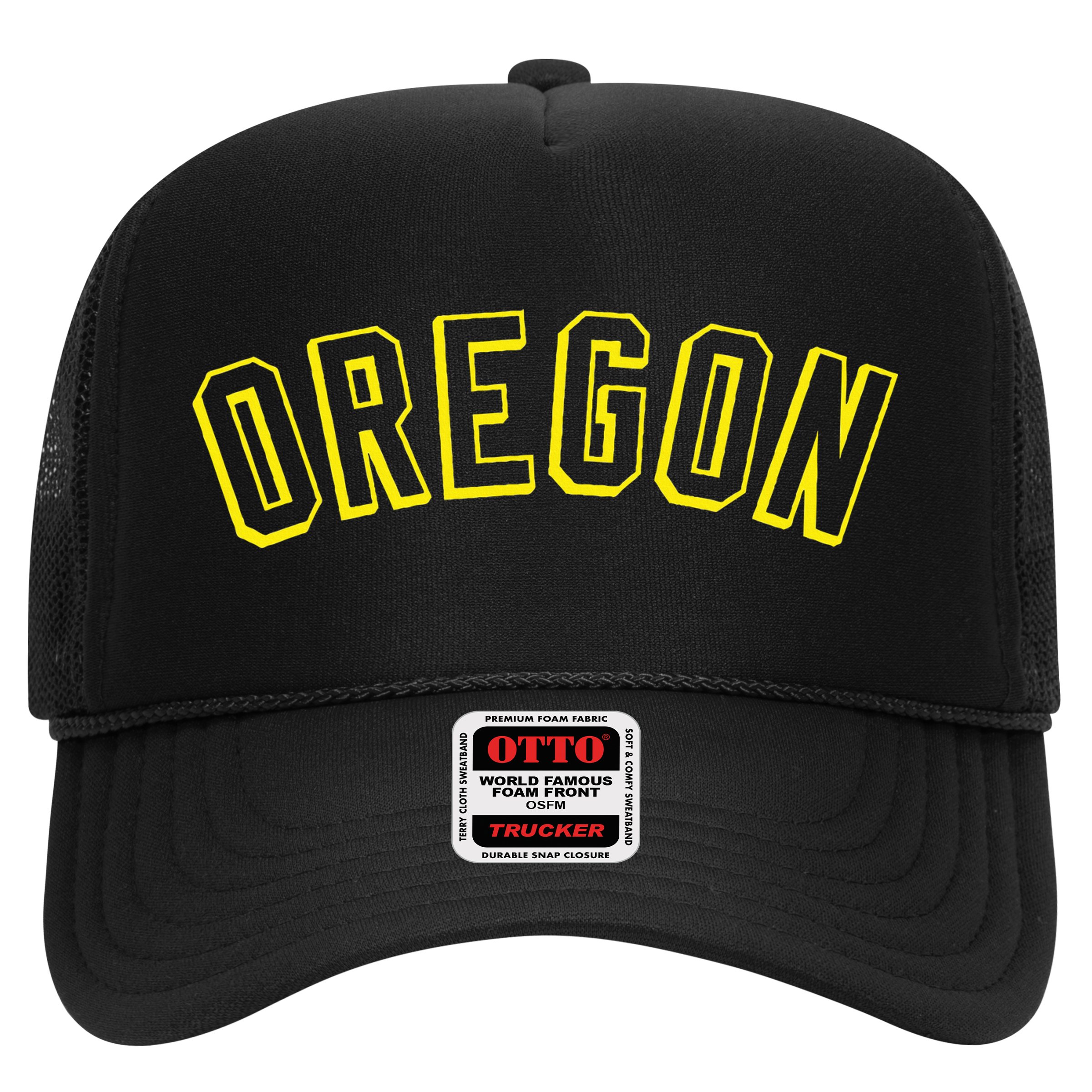 Retro Oregon Throwback Yellow Oregon Kids Hat