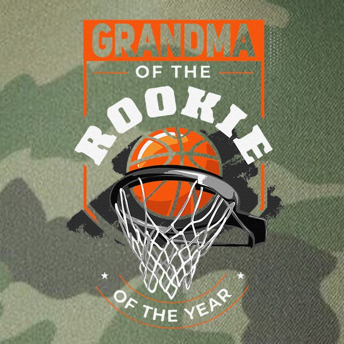 Rookie Of The Year Basketball Grandma Of The Rookie Legacy Tie Dye Trucker Hat