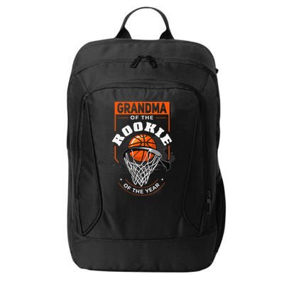 Rookie Of The Year Basketball Grandma Of The Rookie City Backpack
