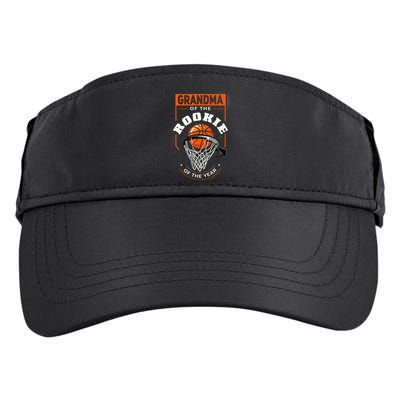 Rookie Of The Year Basketball Grandma Of The Rookie Adult Drive Performance Visor