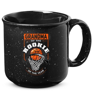 Rookie Of The Year Basketball Grandma Of The Rookie 15oz Campfire Ceramic Mug