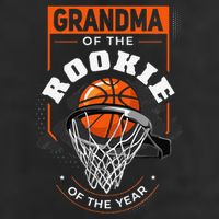 Rookie Of The Year Basketball Grandma Of The Rookie Hat