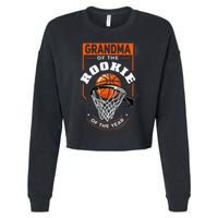Rookie Of The Year Basketball Grandma Of The Rookie Cropped Pullover Crew