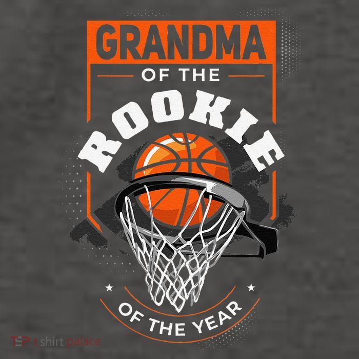 Rookie Of The Year Basketball Grandma Of The Rookie Vector Backpack