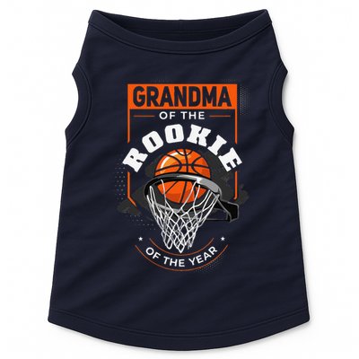 Rookie Of The Year Basketball Grandma Of The Rookie Doggie Tank