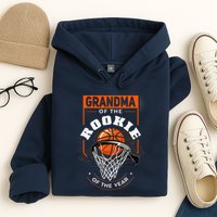 Rookie Of The Year Basketball Grandma Of The Rookie Hoodie