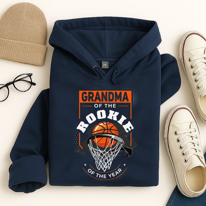 Rookie Of The Year Basketball Grandma Of The Rookie Hoodie