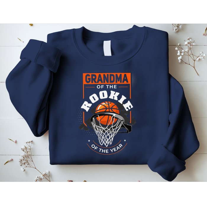 Rookie Of The Year Basketball Grandma Of The Rookie Sweatshirt