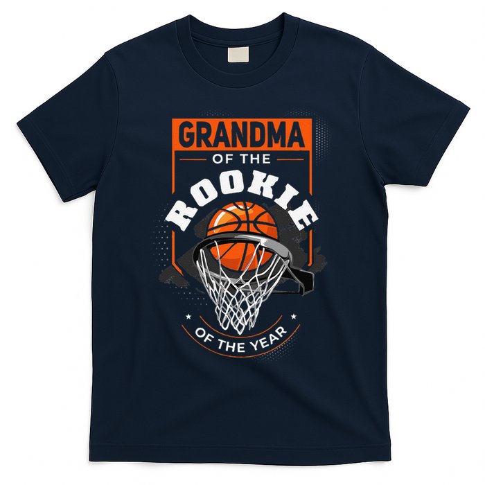Rookie Of The Year Basketball Grandma Of The Rookie T-Shirt