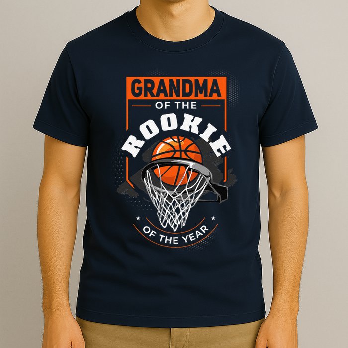 Rookie Of The Year Basketball Grandma Of The Rookie T-Shirt