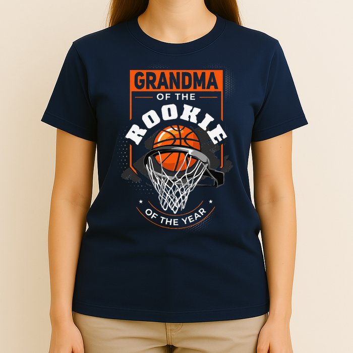 Rookie Of The Year Basketball Grandma Of The Rookie T-Shirt