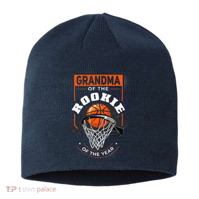 Rookie Of The Year Basketball Grandma Of The Rookie Sustainable Beanie