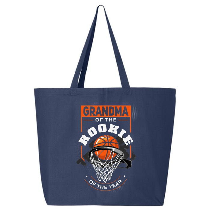 Rookie Of The Year Basketball Grandma Of The Rookie 25L Jumbo Tote