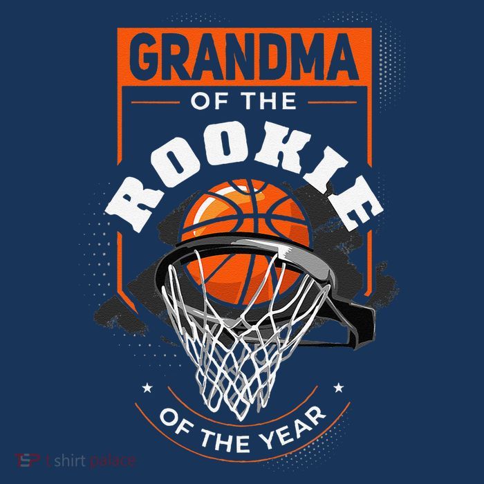 Rookie Of The Year Basketball Grandma Of The Rookie Tank Top