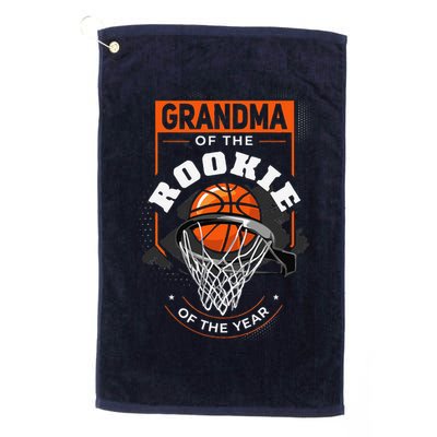 Rookie Of The Year Basketball Grandma Of The Rookie Golf Towel