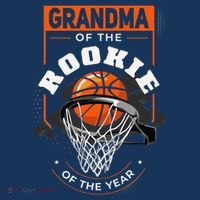 Rookie Of The Year Basketball Grandma Of The Rookie Visor