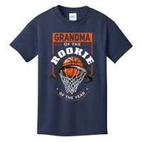 Rookie Of The Year Basketball Grandma Of The Rookie Kids T-Shirt