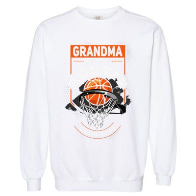 Rookie Of The Year Basketball Grandma Of The Rookie Garment-Dyed Sweatshirt