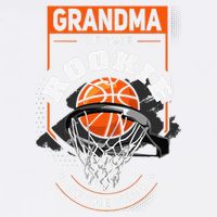 Rookie Of The Year Basketball Grandma Of The Rookie Garment-Dyed Sweatshirt