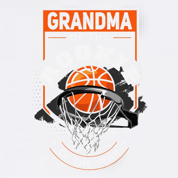 Rookie Of The Year Basketball Grandma Of The Rookie Garment-Dyed Sweatshirt