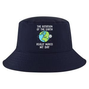 Rotation Of The Earth Makes My Day Science Teacher Earth Day Cool Comfort Performance Bucket Hat