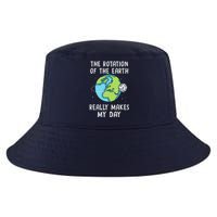 Rotation Of The Earth Makes My Day Science Teacher Earth Day Cool Comfort Performance Bucket Hat