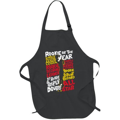 Rookie Of The Year Things Indiana Basketball Full-Length Apron With Pockets