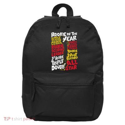Rookie Of The Year Things Indiana Basketball 16 in Basic Backpack