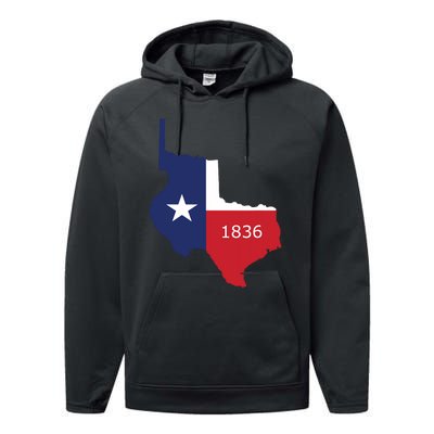 Republic Of Texas 1836 Lone Star State Performance Fleece Hoodie