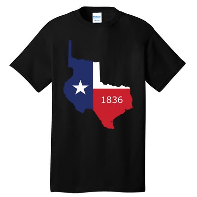 Republic Of Texas 1836 Lone Star State Tall T-Shirt