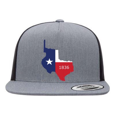 Republic Of Texas 1836 Lone Star State Flat Bill Trucker Hat