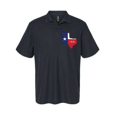 Republic Of Texas 1836 Lone Star State Softstyle Adult Sport Polo