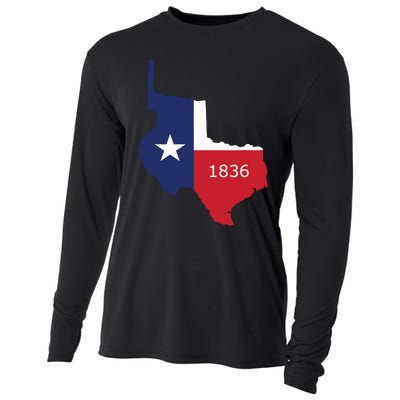 Republic Of Texas 1836 Lone Star State Cooling Performance Long Sleeve Crew