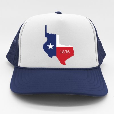 Republic Of Texas 1836 Lone Star State Trucker Hat